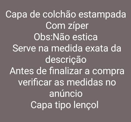 Imagem de Capa De Colchão Solteiro Tecido Estampado Floral Rose  C/60% De Algodão Com Ziper