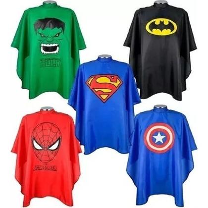 Imagem de Capa de Corte Infantil Para Cabelereiro e Barbeiro - Modelos Variados