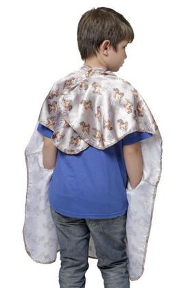 Imagem de Capa de Corte Seda Estampada Infantil com Botão e Elástico