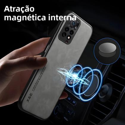 Imagem de Capa De Couro De Ovelha Magnética Luxuosa Para Xiaomi Redmi Note 12 11 10 9 8 pro 12S 11s 10s 9s 12C