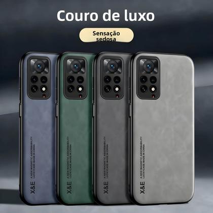 Imagem de Capa De Couro De Ovelha Magnética Luxuosa Para Xiaomi Redmi Note 12 11 10 9 8 pro 12S 11s 10s 9s 12C