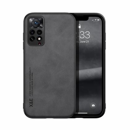 Imagem de Capa De Couro De Ovelha Magnética Luxuosa Para Xiaomi Redmi Note 12 11 10 9 8 pro 12S 11s 10s 9s 12C