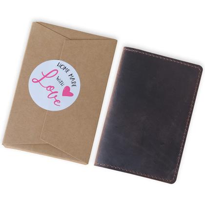 Imagem de Capa de Couro Genuíno Fan & Ran para Cadernos Field Notes