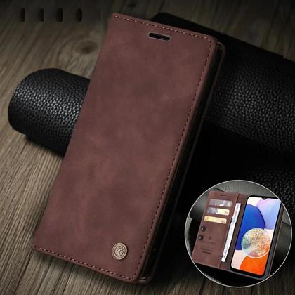 Imagem de Capa De Couro Para Samsung Galaxy S25 S24 S23 FE S22 Ultra A16 A26 A36 A56 A15 A25 A35 A55 A05S Flip