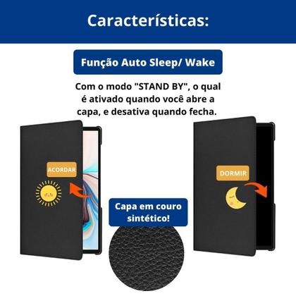 Imagem de Capa De Couro + Película Para Samsung A9 Plus 11