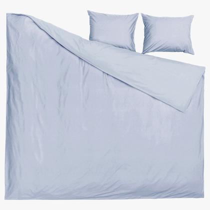 Imagem de Capa de Edredom Duvet Percal Casal 220x240cm - Azul C/ Zíper + Fronha