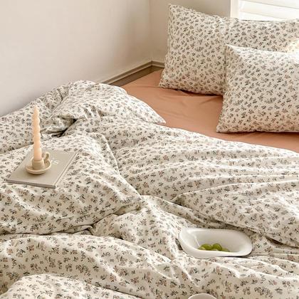 Imagem de Capa de edredon LifeTB Cotton King Boho Floral French Style