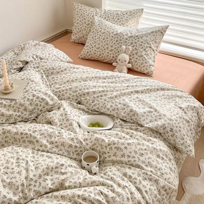 Imagem de Capa de edredon LifeTB Cotton King Boho Floral French Style