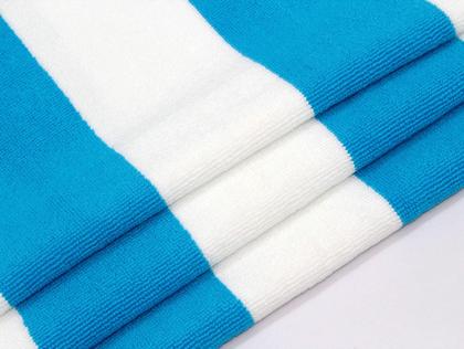 Imagem de Capa de espreguiçadeira de praia COTTON CRAFT Oversize Aqua, pacote com 2