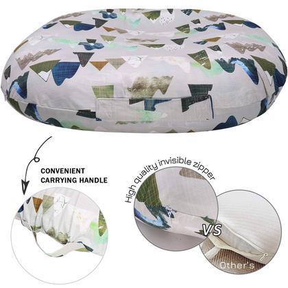 Imagem de Capa de espreguiçadeira infantil TANOFAR 65x65 cm, respirável, removível