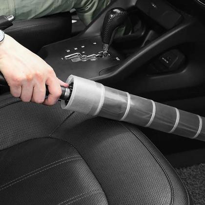 Imagem de Capa de Guarda-Chuva Retrátil Transparente - À Prova D'Água 70/80cm - Com Suporte para Casa