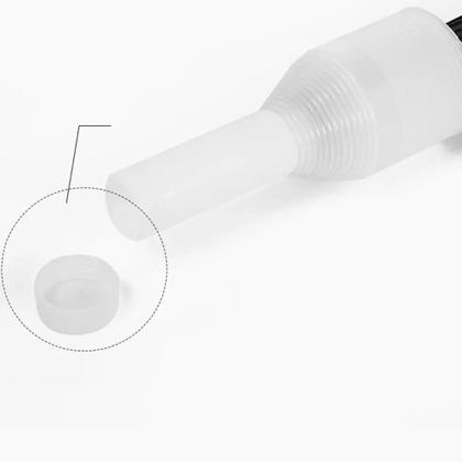 Imagem de Capa de Guarda-Chuva Retrátil Transparente - À Prova D'Água 70/80cm - Com Suporte para Casa