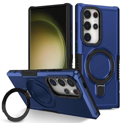 Imagem de Capa De Luxo Para Samsung Galaxy S26 S25 S24 S23 S22 S21 S20 Note 20 Ultra plus FE F12 Com Suporte