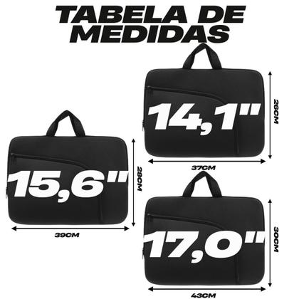 Imagem de Capa De Notebbok 15,6 Polegadas Sansung Dell Com Bolso.