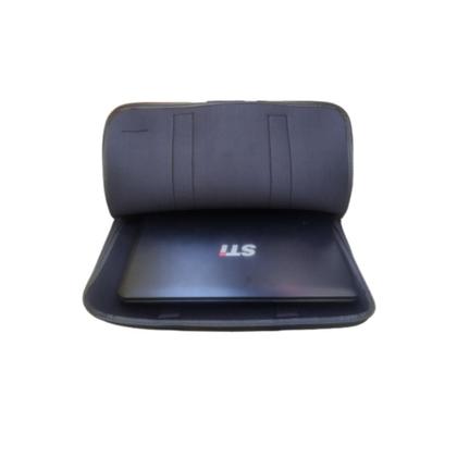 Imagem de Capa De Notebook 15,6 Polegadas Preta Tira Verde Lisa