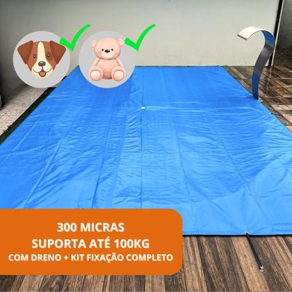 Imagem de CAPA DE PISCINA 8x4 MTS 300 MICRAS