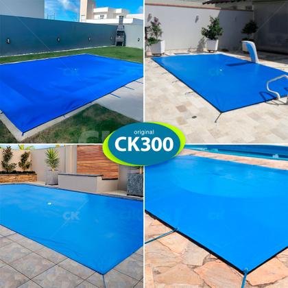 Imagem de Capa de Piscina Azul CK300 12x6 Metros + Kit Instalação