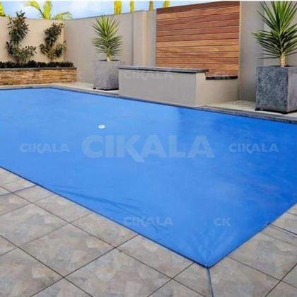 Imagem de Capa de Piscina Azul CK300 5.5x3.5 Metros + Kit Instalação