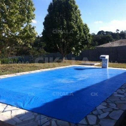 Imagem de Capa de Piscina Azul CK300 5x5 Metros + Kit Instalação