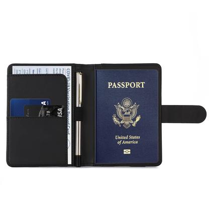 Imagem de Capa de Porta-Passaporte Melsbrinna - Impermeável e com Bloqueio RFID