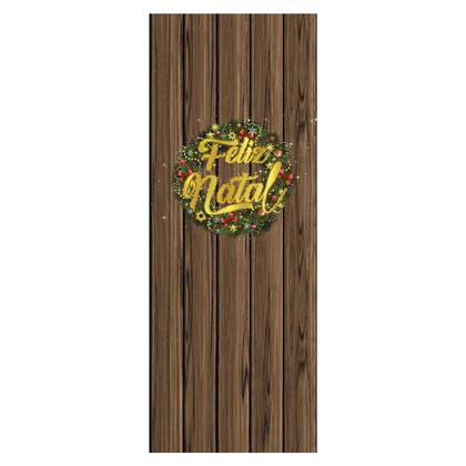 Imagem de Capa De Porta Tecido Sublimado Natal Veste Fácil C Elástico