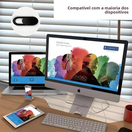 Imagem de Capa De Privacidade Para Câmera, Protetor Deslizante Para Webcam De Laptop, Telefone, iPad, PC,