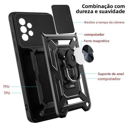 Imagem de Capa de Proteção Bumper Armor para Samsung Galaxy S24/S23/S22/S21/S20/Note 20 Ultra/A53/A54 5G