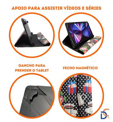 Imagem de Capa De Proteção Com Suporte p/ Tablet 9 Polegadas M9S GO Multilaser