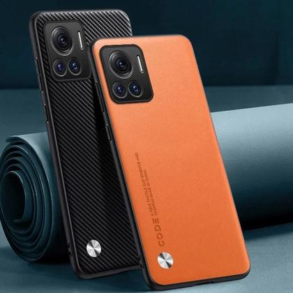 Imagem de Capa De Proteção De Luxo Em Couro PU E Silicone Para Motorola Moto Edge 30 Ultra Fusion S30 X30 pro