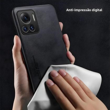 Imagem de Capa De Proteção De Luxo Em Couro PU E Silicone Para Motorola Moto Edge 30 Ultra Fusion S30 X30 pro