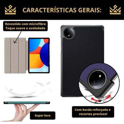 Imagem de Capa de proteção + pelicula vidro para Redmi Pad Se 8,7”