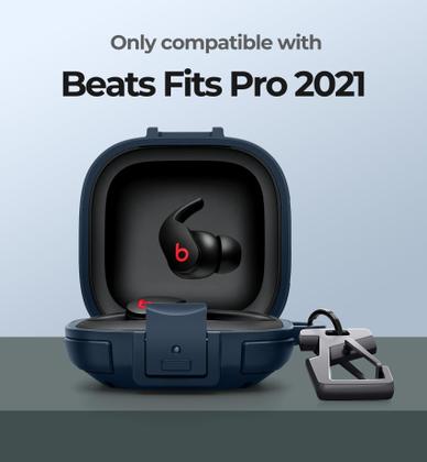 Imagem de Capa de proteção robusta Dexnor para Beats Fit Pro (2021) azul