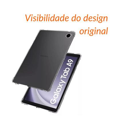Imagem de Capa de Proteção Transparente P/ Tablet Samsung Galaxy Tab A9 tela 8.7 Polegadas