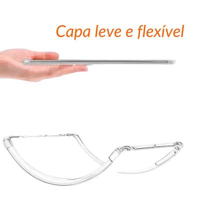 Imagem de Capa de Proteção Transparente P/ Tablet Samsung Galaxy Tab A9 tela 8.7 Polegadas