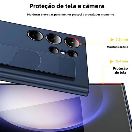 Imagem de Capa de Pulseira Elástica e Durável para Samsung Galaxy S24/S23 Ultra - Design Amigável à Pele
