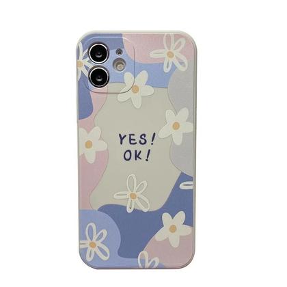 Imagem de Capa De Silicone Com Desenho De Flor Para Samsung Galaxy S25 S24 S23 S22 Ultra plus A36 A34 A54 A56