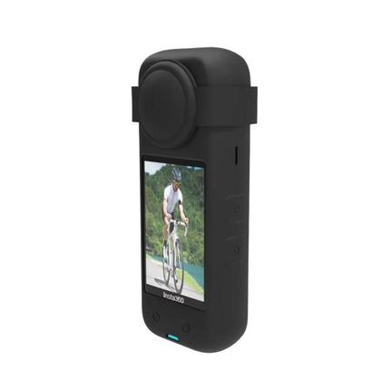 Imagem de Capa De Silicone Com Tampa Lente Para Insta360 X4