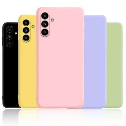 Imagem de Capa De Silicone Líquido Ultrafina Para Samsung Galaxy A17 A06 A16 A26 A36 A56 A07 S24 FE S25 Edge