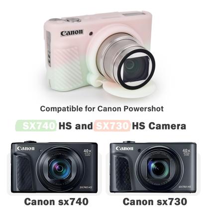 Imagem de Capa de silicone MUZIRI KINOKOO para Canon Powershot SX740/SX730