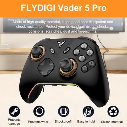 Capa de Silicone NOUKAJU para Controle FLYDIGI Vader 5 Pro