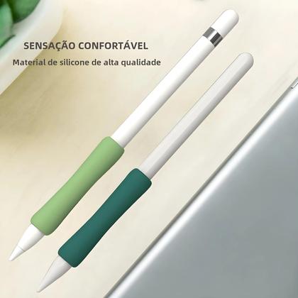 Imagem de Capa de Silicone para Apple Pencil 1 e 2 - Antiderrapante e Anti-riscos