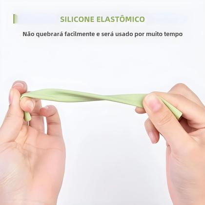 Imagem de Capa de Silicone para Apple Pencil (1ª e 2ª Geração) - Antiderrapante e Cores Combinando