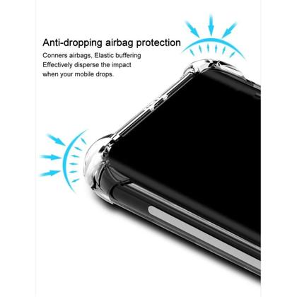 Imagem de Capa De Silicone TPU Transparente Antichoque Com Airbag Para ZTE Nubia Red Magic 11 pro