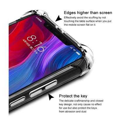 Imagem de Capa De Silicone TPU Transparente Antichoque Com Airbag Para ZTE Nubia Red Magic 11 pro
