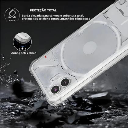 Imagem de Capa De Silicone Transparente À Prova De Choque Para Nothing Phone 1 2, Capa Protetora Macia E