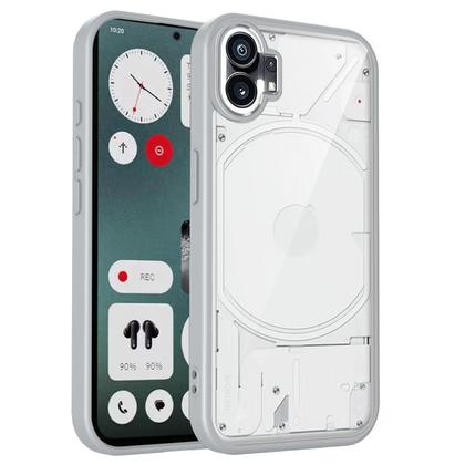 Imagem de Capa De Silicone Transparente Fosca À Prova De Choque Para Nothing Phone 1 5G Com Amortecimento De