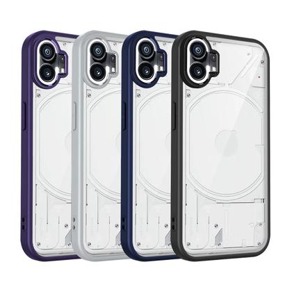 Imagem de Capa De Silicone Transparente Fosca À Prova De Choque Para Nothing Phone 1 5G Com Amortecimento De