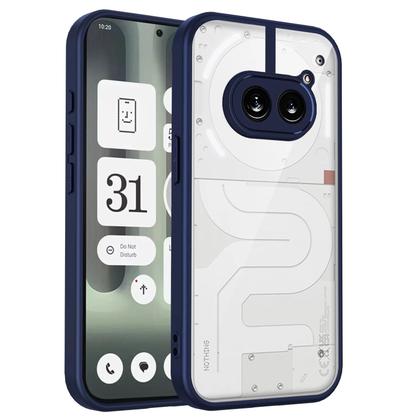 Imagem de Capa De Silicone Transparente Fosca À Prova De Choque Para Nothing Phone 2A A142P Com Amortecimento