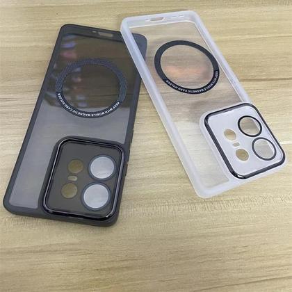 Imagem de Capa De Silicone Transparente MagSafe Para Moto Edge 60 pro Fusion Stylus 50 Ultra NEO