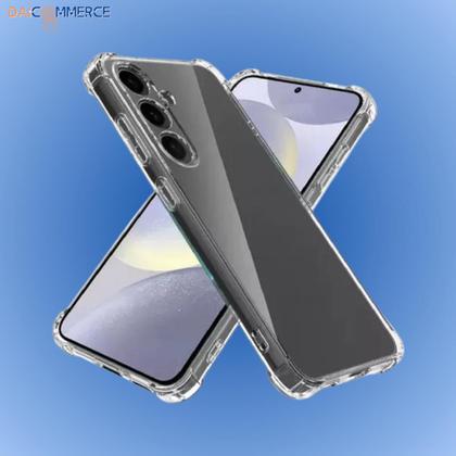 Imagem de Capa de Silicone Transparente p/ Smatphone Samsung Galaxy A15 Anti Impacto com Bordas Reforçadas Anti Queda